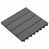 Terasinė Plytelė 11 pcs Pilka 30 x 30 cm MPK