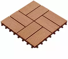 Terasinė Plytelė 11 pcs Tikmedis 30 x 30 cm MPK