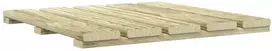 Terasinė Plytelė 6 pcs Žalia 50 x 50 cm Žalia impregnuota pušis