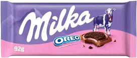 Sausainiai MILKA Oreo SW Strawb, 92 g