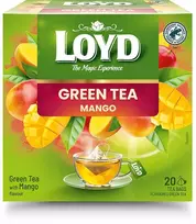 Žalioji arbata LOYD, su mangais, 20 x 2g