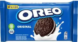 Kakaviniai sausainiai OREO su vanilės skonio įdaru, 264 g