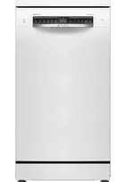Bosch SPS4HMW13E Serija 4, Laisvai statoma indaplovė, 45 cm, Balta