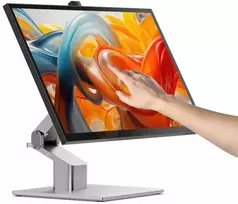 Monitorius Alogic Alogic TFT 27" Clarity Touch 4K, Webcam, 65W PD, Fold-Stand