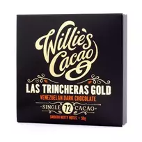 Willie's Cacao – 72% Las Trincheras Gold 50g