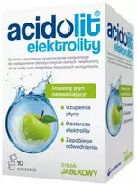 Zdrovit Acidolit Elektrolitų obuolių skonio hidratacijos papildas 10 pakelių