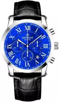 Vyriškas laikrodis Giewont Chronograph Sapphire Sidabrinė Mėlyna GW6260-A4