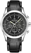 Vyriškas laikrodis Giewont Chronograph Safyro Sidabrinis Juodas GW7650-A2