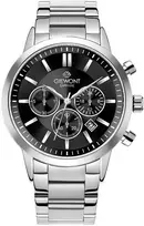 Vyriškas laikrodis Giewont Chronograph Safyro Sidabrinis Juodas GW8510-B1
