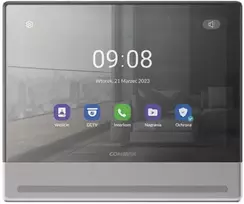 Commax CDV-1004QT NEO Sidabrinis MONITORIUS 10,1" LAISVŲ RANKŲ SMART HD VEIDRODIS
