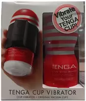 Boss Series Tenga Vibratorių rinkinys „Cup Vibrator“ – puodelio vibratorius + vibracijos modulis masturbatoriams