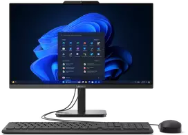 Monitorius „Lenovo ThinkCentre V100 AiO 13JA002XGE“ – 60,5 cm (23,8 colio) FHD ekranas – N100, 16GB DDR5 RAM, 512GB SSD, UHD grafika, W11Pro