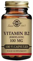 Solgar Vitamin B2 Riboflavin 100mg 100 Capsules