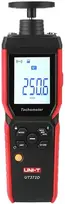 Matuoklis - Uni-T UT372D Bluetooth Tachometras, RPM, Paviršiaus Greitis, Duomenų Registravimas, Juodas
