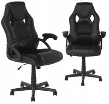 OFFICE SWIVEL CHAIR GAMING STIG Juodas