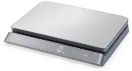 Virtuvinės svarstyklės Terraillon PRO USB 15, Electronic kitchen scale, 15 kg, 1 g, Juodas, Nerūdijantis plienas, Nerūdijantis plienas, Rectangle