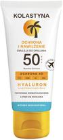 Priemonė įdegio priežiūrai kūnui Kolastyna Protection & Moisturizing SPF50+, 80 ml