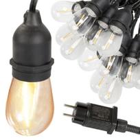 Lauko LED lempučių girlianda E27 20M
