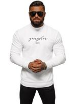 Vyriškas baltas megztinis Gangster O/B7548-53822-XL, XL