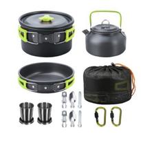 Turistiniai virtuvės reikmenys OutdoorChef 18 dalių rinkinys