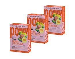 Skalbimo lapeliai POWR x3 vnt, spalvotiems skalbiniams, 120 lapelių, visų tipų audiniams, be mikroplastiko