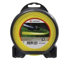 Žoliapjovės valas Ø 1,6 mm 15 m apvalus geltonas Kramp