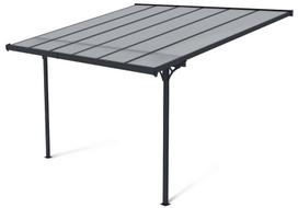 Terasos stoginė ATLANTA 3x3,7 m, Cold Grey