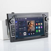 Automobilių radijas gps navigacija Junsun Opel Astra H Corsa C/D Zafira B, blizgi juoda