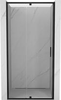 Mexen Exo dušo durys varstomos 90 cm, skaidrios, juodos - 819-090-000-70-00, 90x200 cm