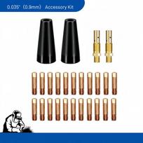 MIG suvirinimo antgalių rinkinys, 0,035 (0,9 mm) priedų rinkinys