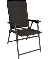 BLACK ARMY FOLDING CHAIR