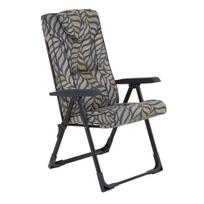 Lauko kėdė Mijas G050-06IB, juoda/geltona