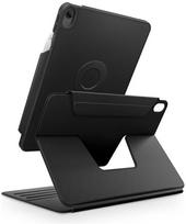 Uniq Rovus Snapmount Magnetic 360 besisukantis nuimamas dėklas, skirtas iPad Air 11" 2024 / 2025 / iPad Air 10.9" 2020 / 2022 - juodas