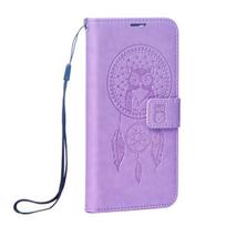 MEZZO knygos tipo dėklas Samsung Galaxy A57 5G, violetinis