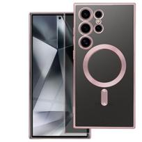 Electro Mag dėklas Samsung Galaxy A37, rožinio aukso