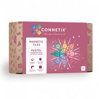 CONNETIX Magnetinis konstruktorius „Pastelinė Geometrija“, 40 vnt