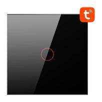 Smart Light Switch WiFi Avatto TS02-EU-B1 1 Way TUYA (juoda)