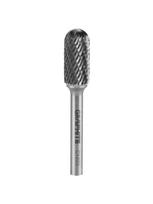 Metalo freza GRAPHITE 55H361 - Cilindrinė suapvalinta, 12x25 mm
