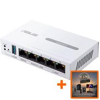 Asus Gigabit VPN wired router | ExpertWiFi EBG15 | 10/100/1000Mbit/s | Ethernet LAN (RJ-45) ports 3 | Mesh Support Yes | MU-MiMO Yes | Antenna type Internal | 1 90IG08E0-MO3B00