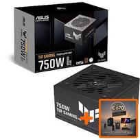 Asus TUF Gaming EVO, 750W, 80PLUS Bronze, ATX 3.1 90YE00D5-B0NA00
