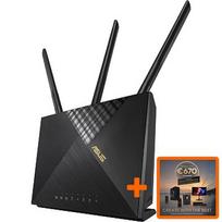 Asus 4G-AX56, 4G+ Cat.6 300Mbps Dual-Band WiFi 6 AX1800 LTE Router 4G-AX56