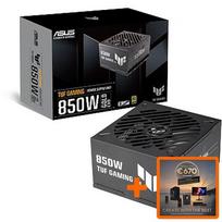 Asus TUF Gaming 850W Gold EVO, 80PLUS Gold, ATX 3.1, PCIe 5.1 90YE00SA-B0NA00