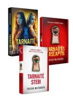 Freida McFadden 3 knygų rinkinys: Tarnaitė (knyga kino filmo viršeliu) + Tarnaitės paslaptis + Tarnaitė stebi