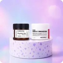 MEDIPEEL+ rinkinys "Lygios linijos" Veido kremo ir kaklo rinkinys