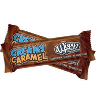 Wispy Protein Bar, Creamy Caramel, 55 g