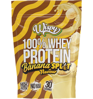 Wispy 100% Whey Protein, Banana, 1000 g