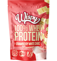 Wispy 100% Whey Protein, Strawberry White Chocolate, 1000 g