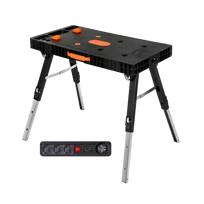AW30579IP AWTOOLS daugiafunkcis sulankstomas darbinis stalas „5in1“ su ilgintuvu
