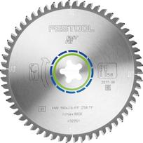 Festool pjūklo diskas ALUMINIUM/PLASTICS HW 190x2,6 FF TF58