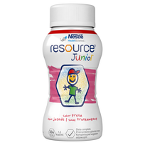 NESTLE  Resource Junior braškių skonio gėrimas, 4 vnt.